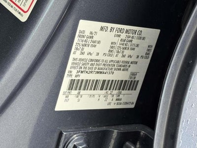 2021 Ford Mustang Mach-E California Route 1