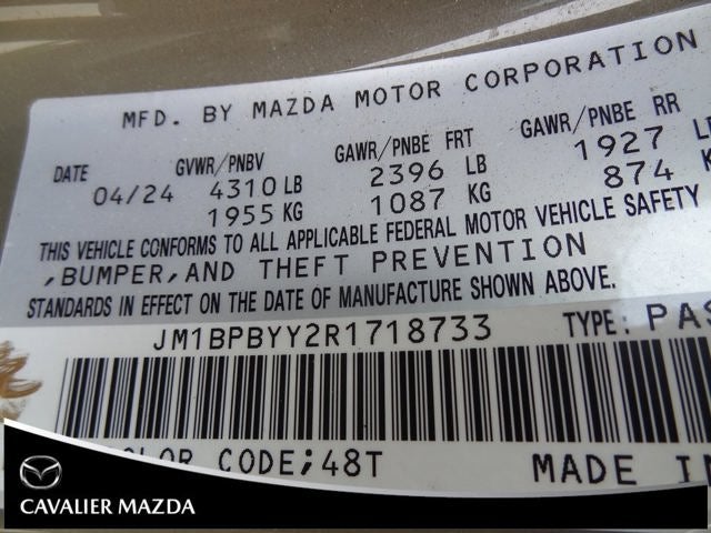 2024 Mazda Mazda3 2.5 Carbon Turbo