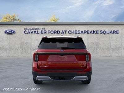2026 Ford Explorer Platinum™