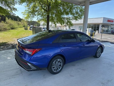 2025 Hyundai Elantra HEV Blue