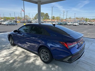 2025 Hyundai Elantra HEV Blue