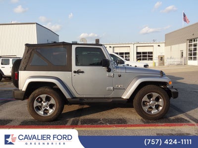 2016 Jeep Wrangler Sahara