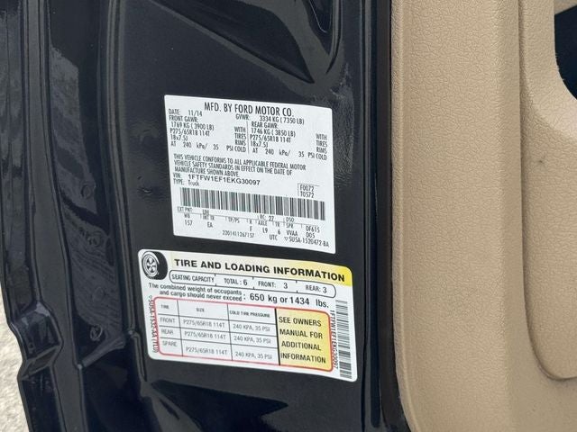 2014 Ford F-150 Lariat