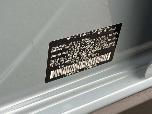 2022 Subaru Crosstrek Sport